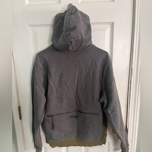 Bodega Quarter Zip Logo Hoodie Medium